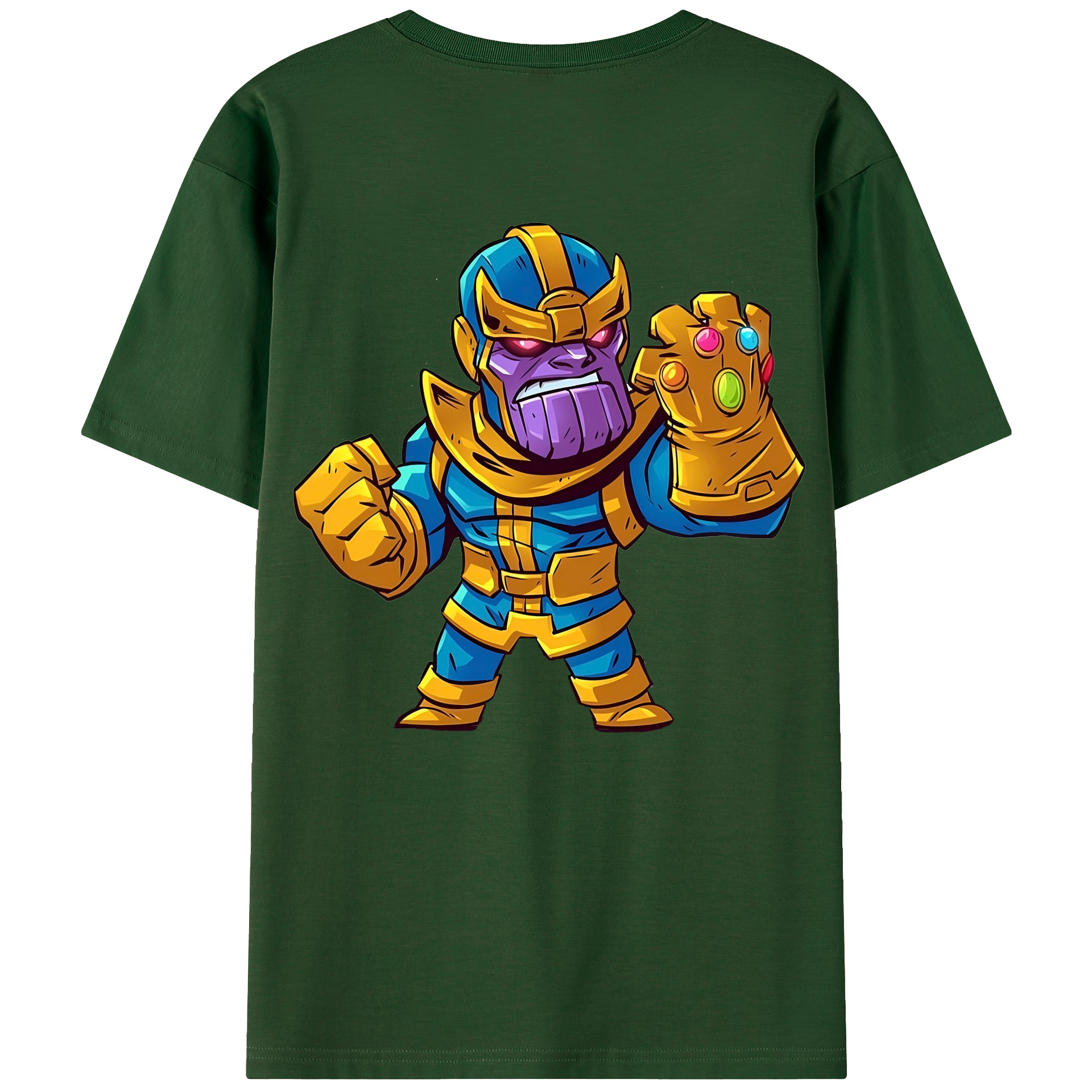 （画像用） アベンジャーズ The Avengers 綿100％半袖Tシャツ（背面プリント）